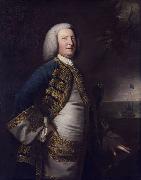 Sir Joshua Reynolds Portrait of George Anson oil